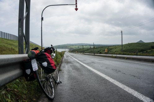 It rained a bit on day 1