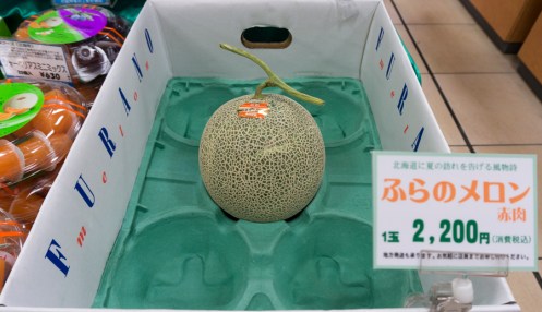 That's about $22 for a melon.